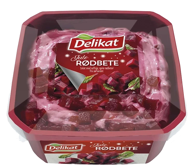 Delikat julerødbetsalat         350g