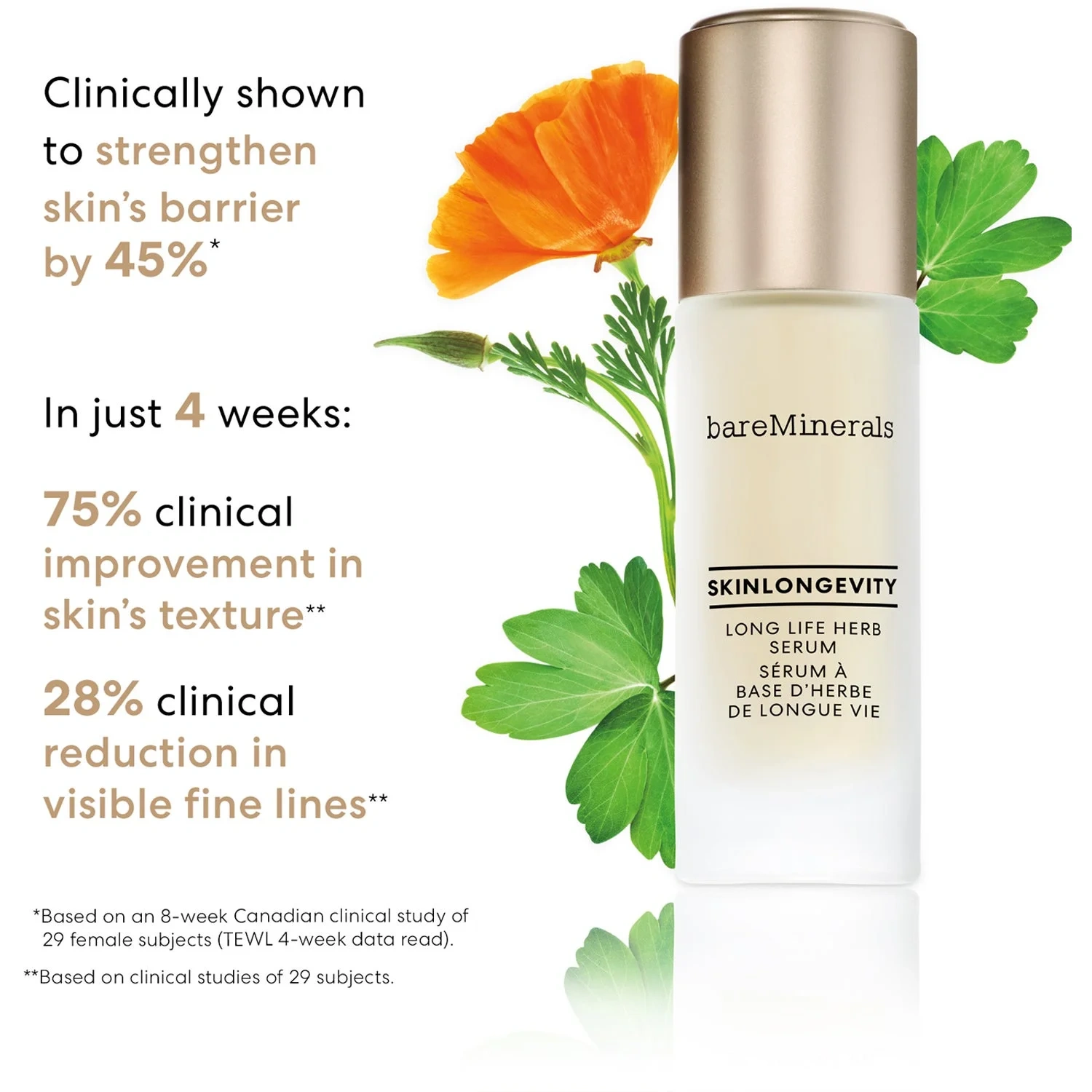 bareMinerals Skinlongevity Long Life Herb Serum