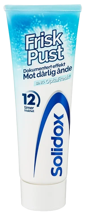Solidox Tannkrem Frisk Pust 75ml