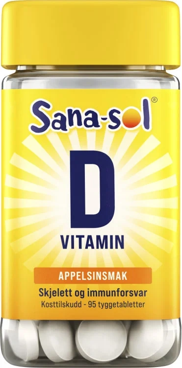 D-Vitamin Appelsin 95stk Sana-Sol