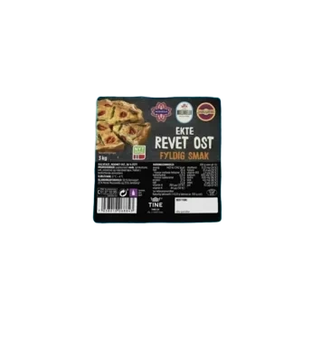 Revet Ost Fyldig Smak 3kg Tine