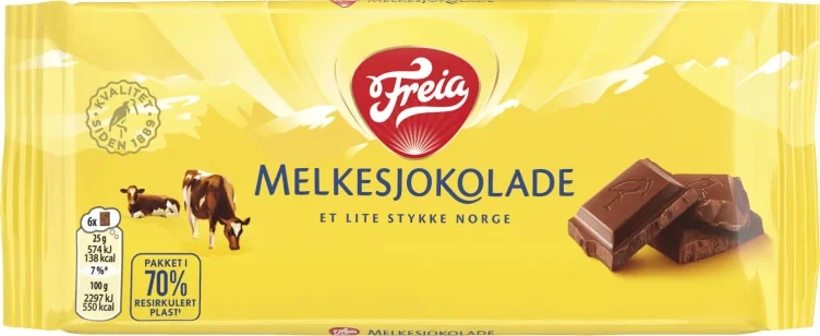 Melkesjokolade 100g Freia