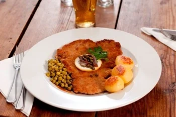 Schnitzel helt kött