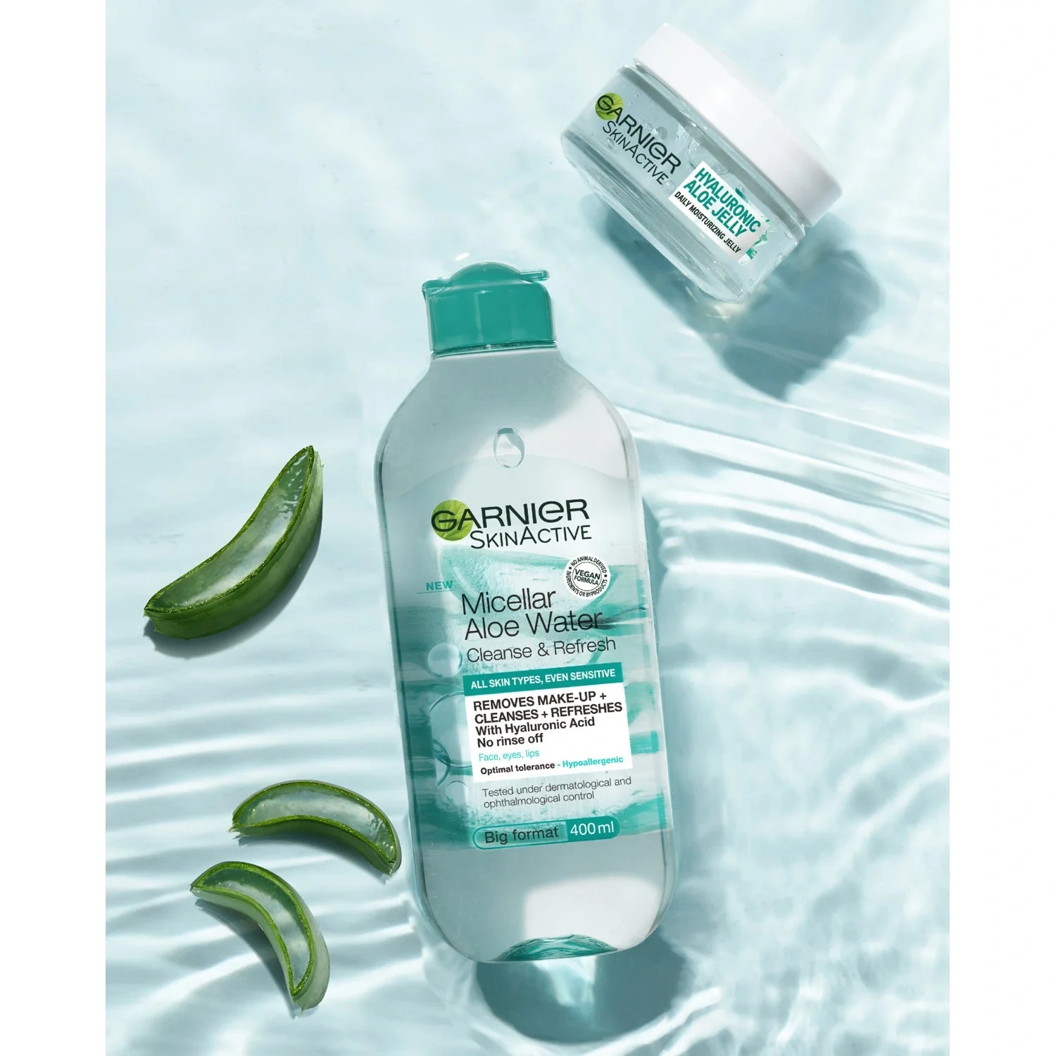 Garnier Skinactive Micellar Aloe Water Cleanse & Refresh 400ml