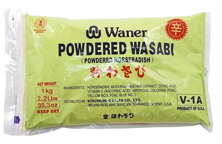 Wasabi Powder 1kg Waner