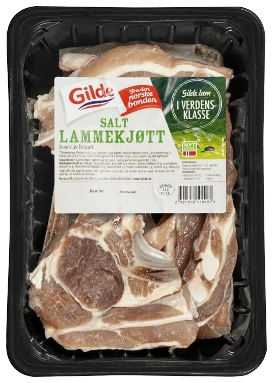 Lammekjøtt Salt Ca950g Gilde