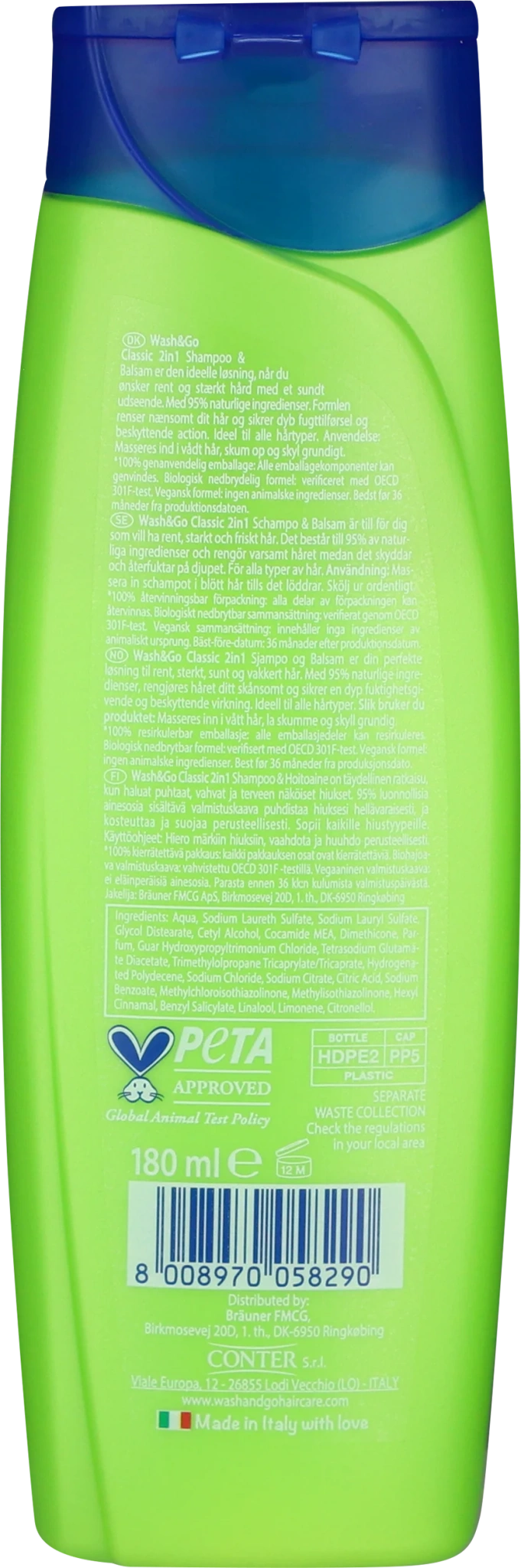 2in1 schampo & balsam Classic