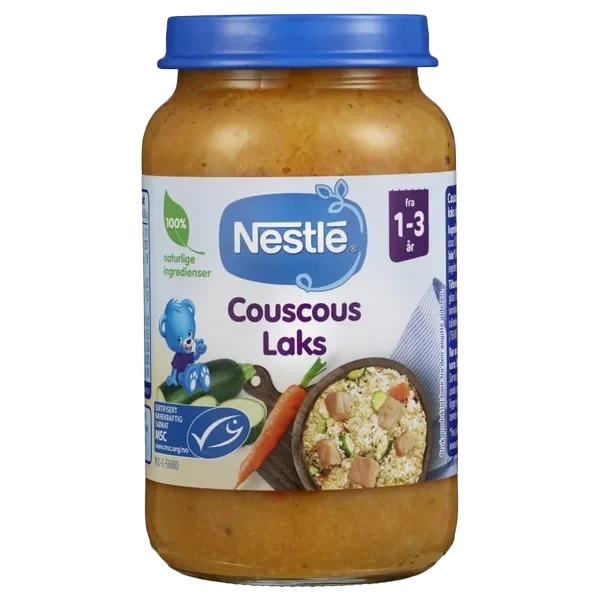 Couscous Laks 1-3år 220g