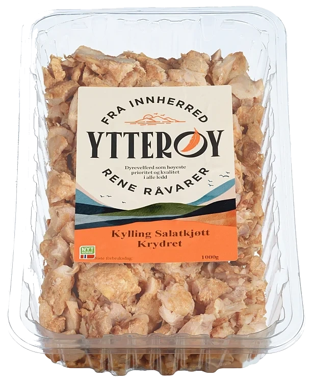Grillet kylling salatkjøtt krydret   1kg