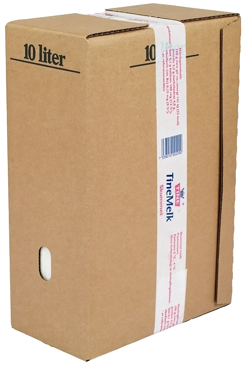 Skummetmelk bib  slim     10l