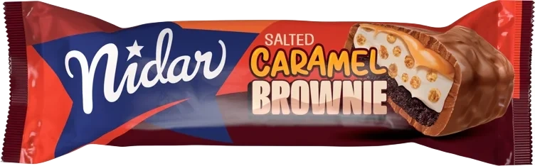 Caramel Brownie Salted 45g Nidar