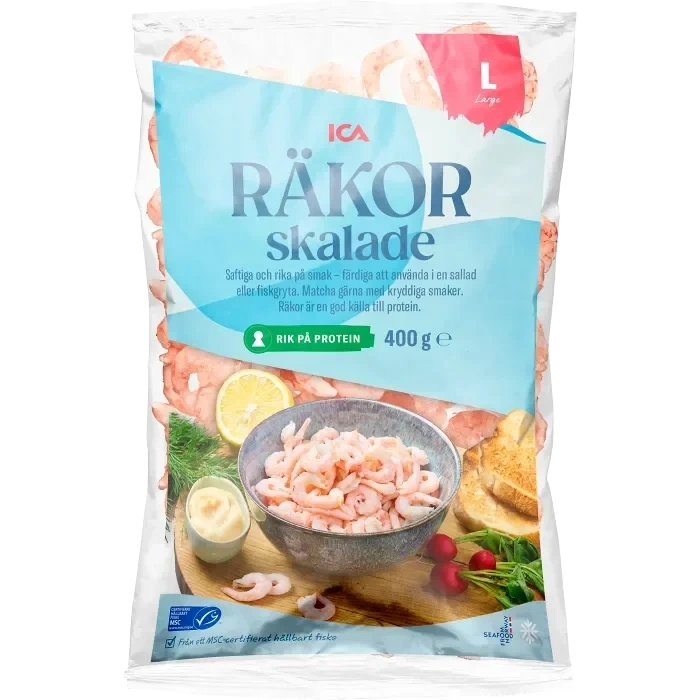 ICA Stora skala räkor