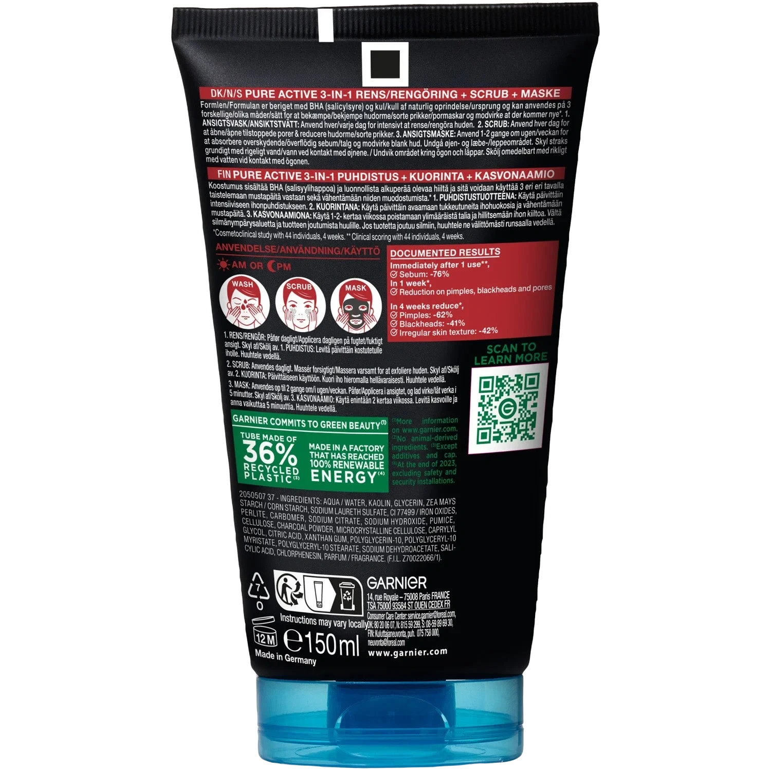 Pure Active 3in1 Charcoal