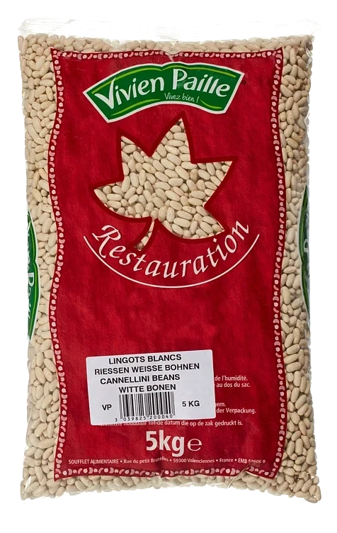 Bønner Hvite 5kg Vivien Paille