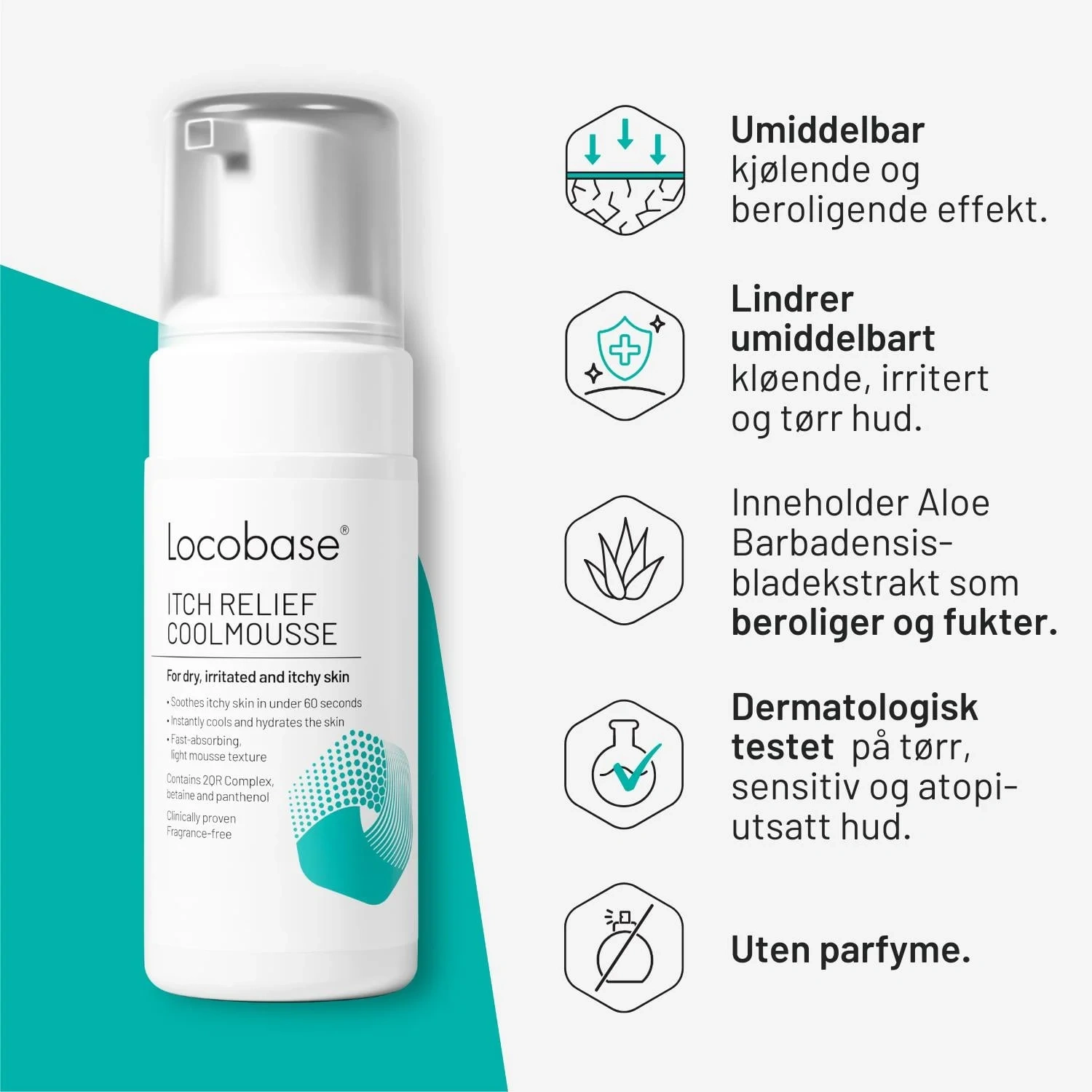Locobase Itch Relief Coolmousse​