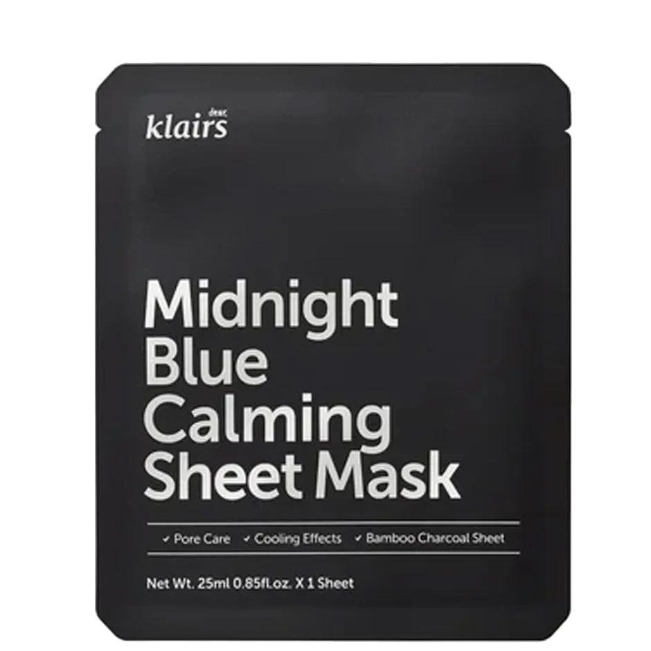 Klairs Midnight Blue Calming Sheet Mask
