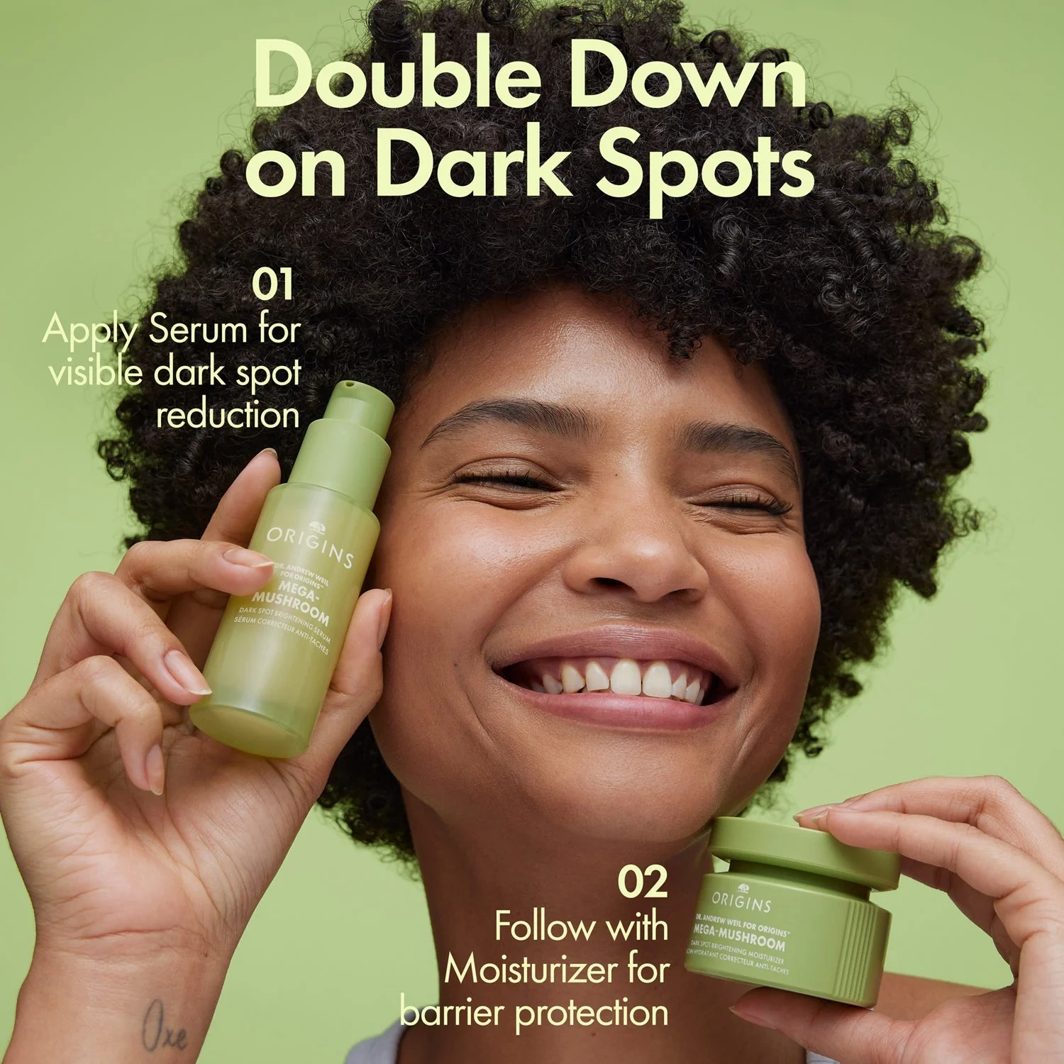Origins Dr. Weil Mega-Mushroom Dark Spot Brightening Moisturizer