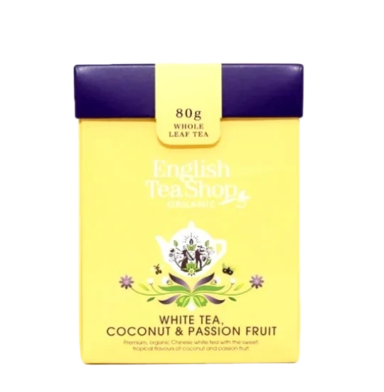 Engelsk tea kokos og pasjon 80g
