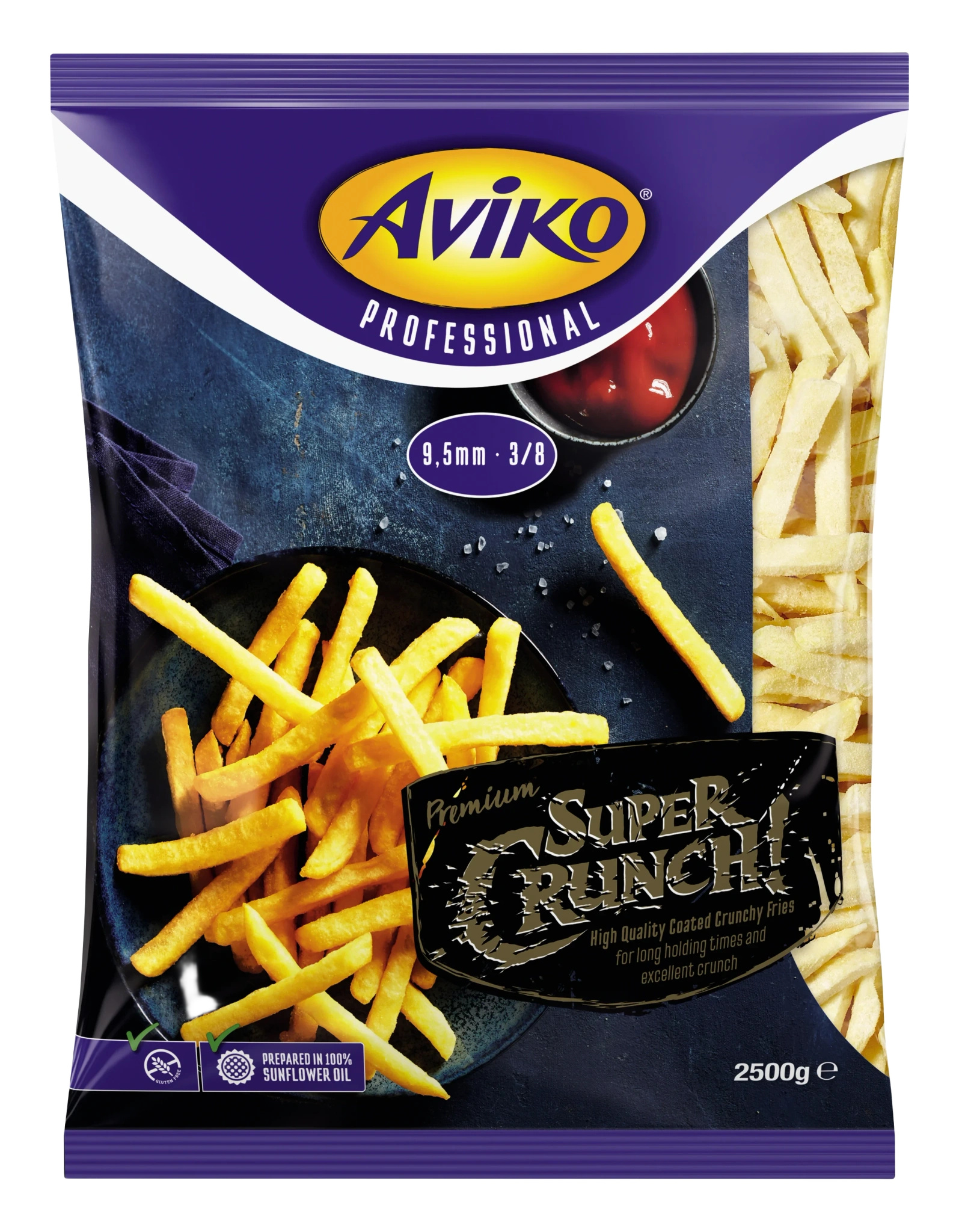 SuperCrunch Pommes Frites 9,5 mm