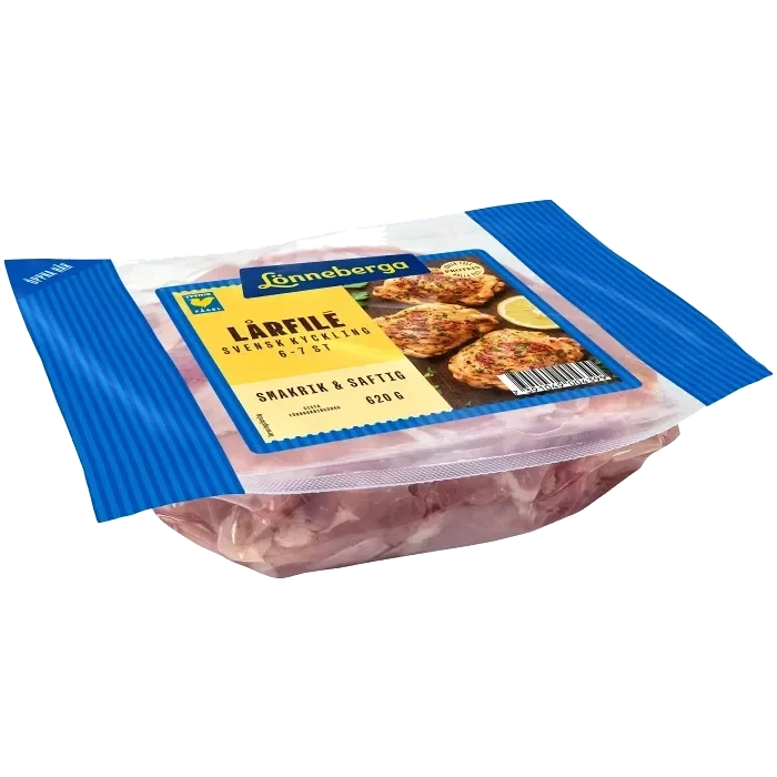 Kycklinglårfilé Färsk 620g Lönneberga