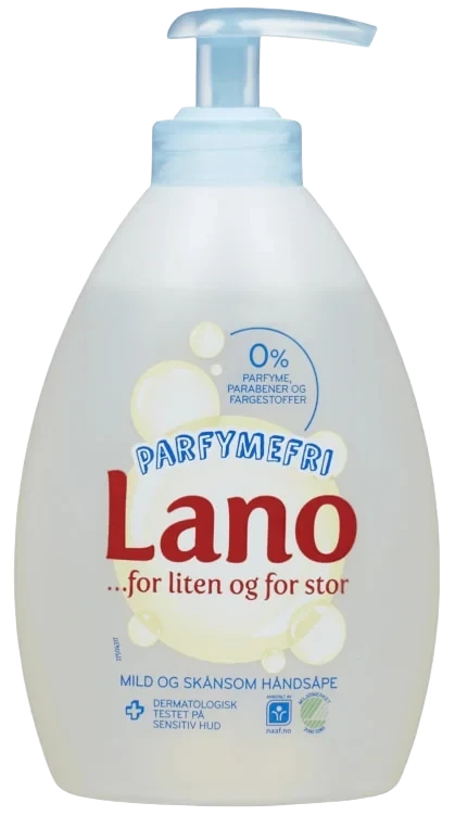 Lano Parfymefri Håndsåpe 300ml