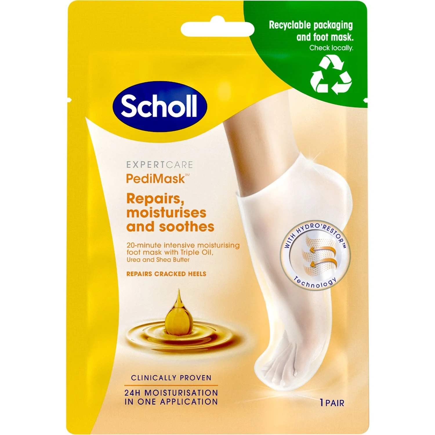 Scholl ExpertCare PediMask™