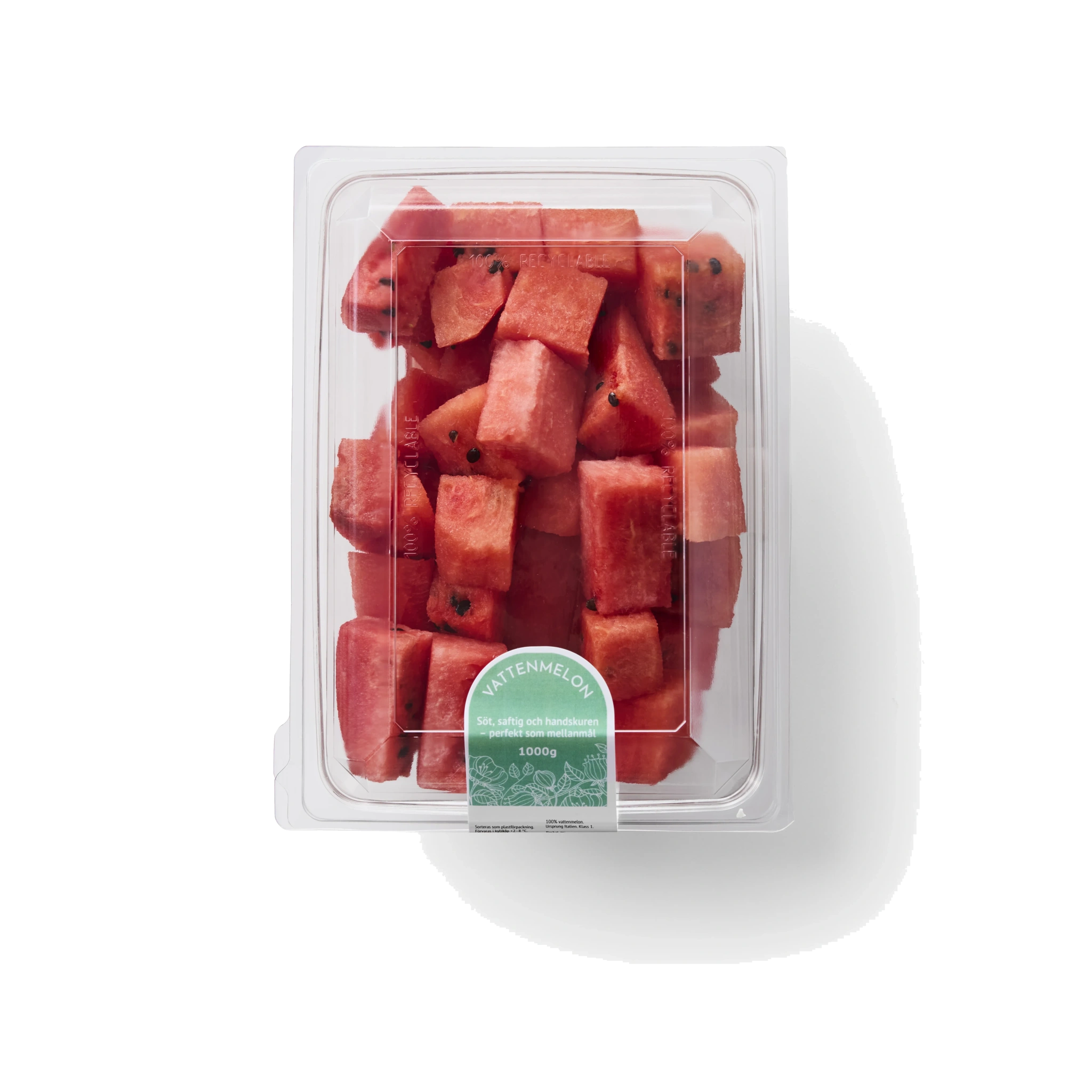 Vattenmelon bitar