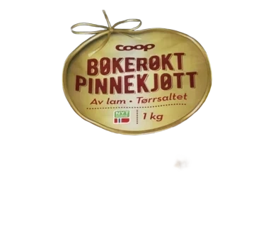 Coop Lam Pinnekjøtt Røkt 1kg