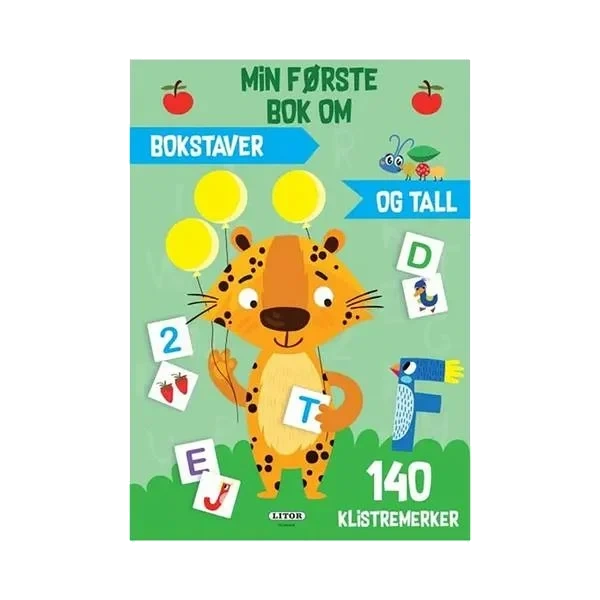 Aktivitetsbok - Min Første Bok om Bokstaver og Tall