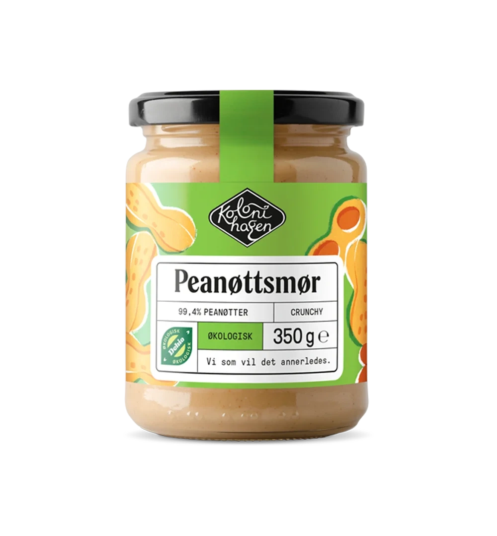 Peanøttsmør økologisk   350g