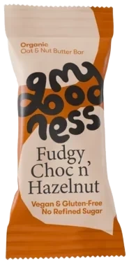 Fudgy Choc N’ Hazelnut Oat & Nut Butter Bar 30g My Goodness