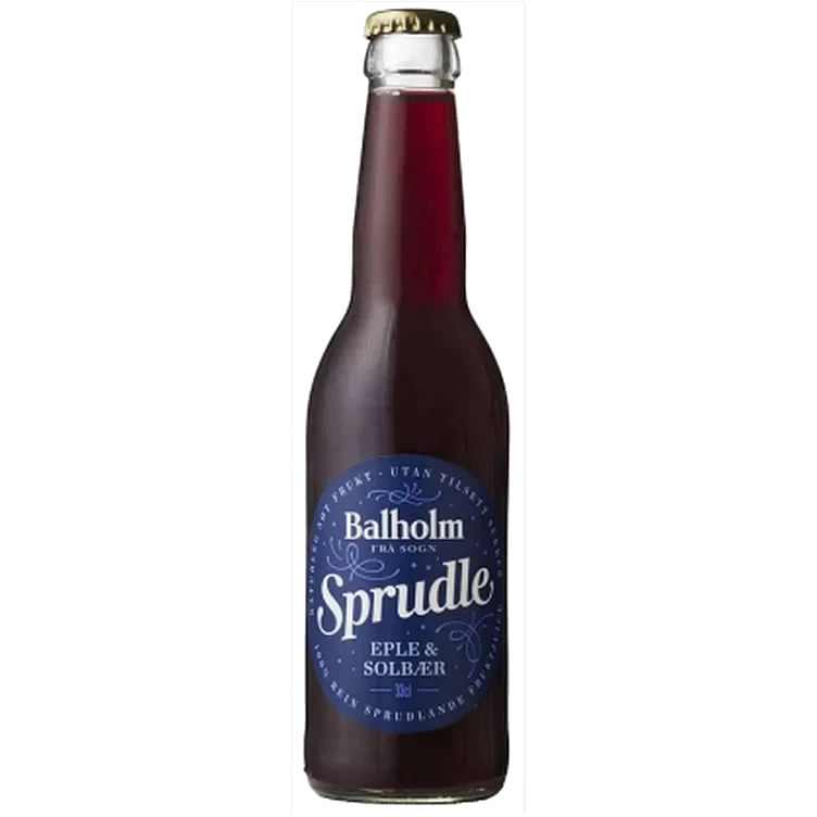 Balholm sprudle eple & solbær      12x33cl