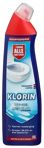 Klorin wc-gel   750ml