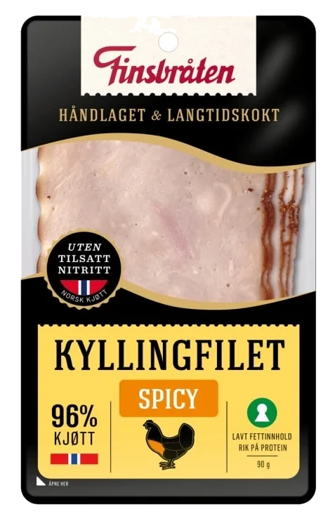 Kyllingfilet Spicy 90g Finsbråten