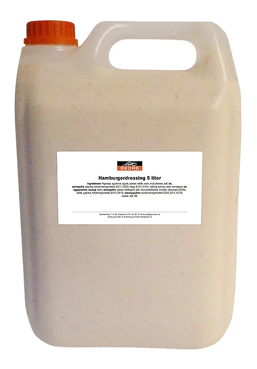 Hamburgerdressing  4,85kg