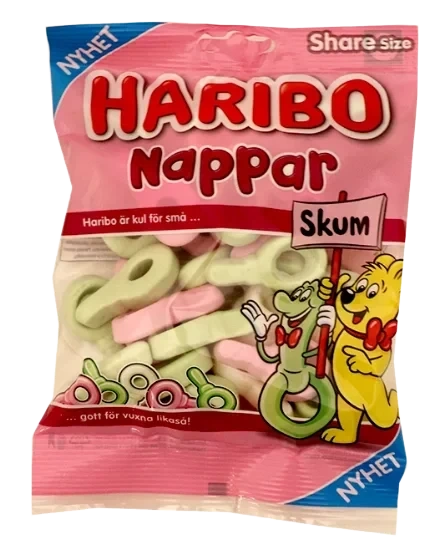 Haribo Nappar Skum