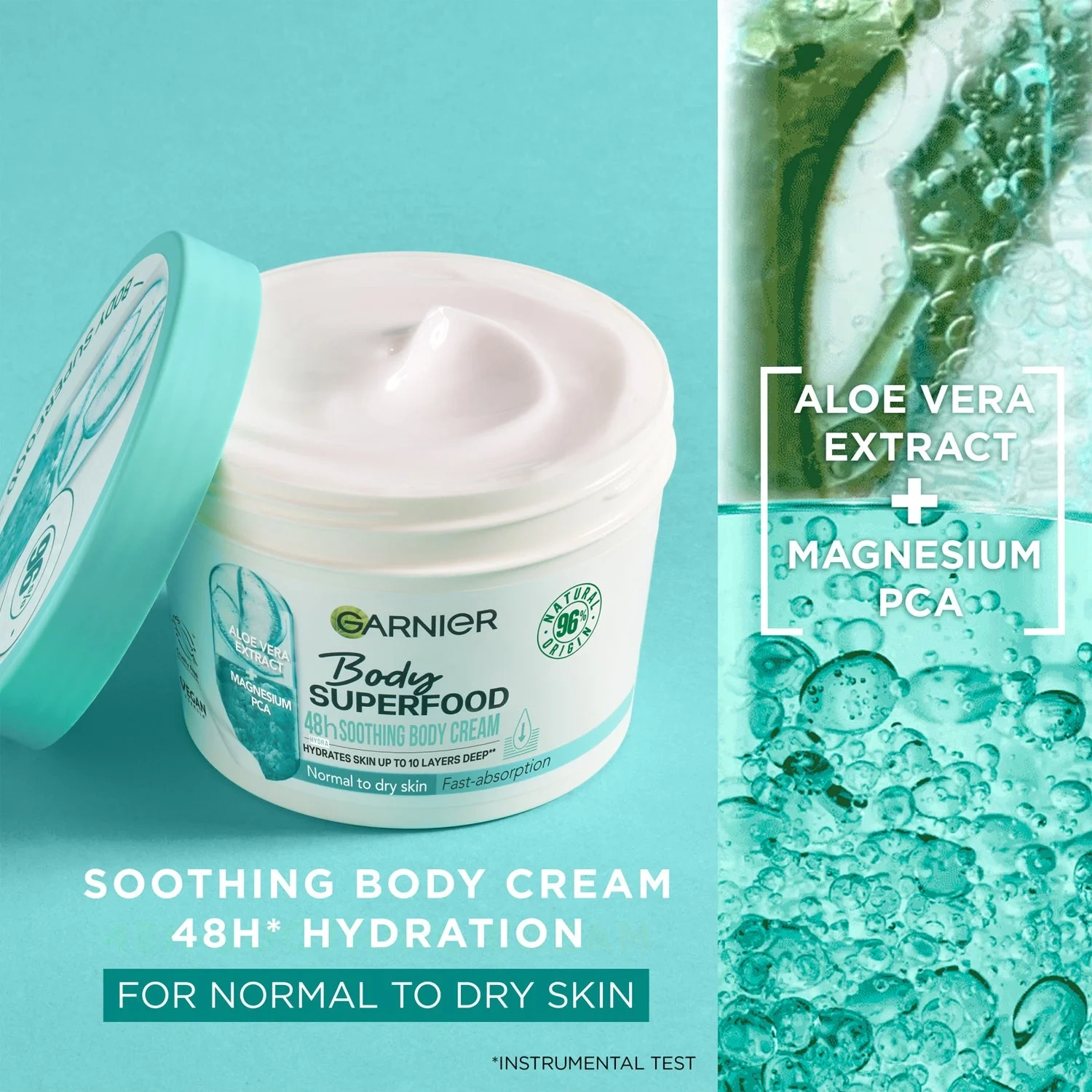 Garnier Body Cream Superfood Aloe Vera 380ml