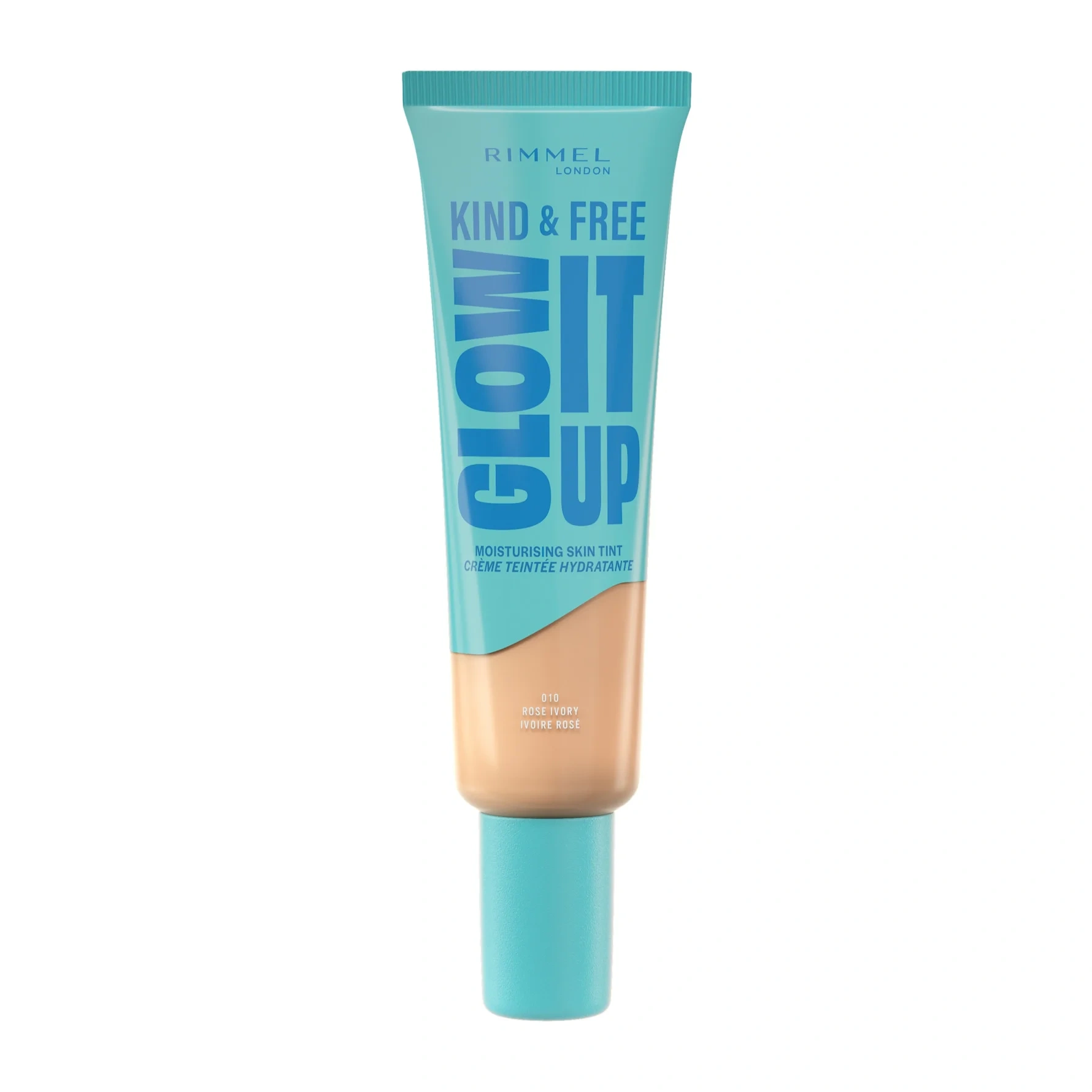 Rimmel Kind & Free Glow It Up Moisturising Skin Tint Rose Ivory