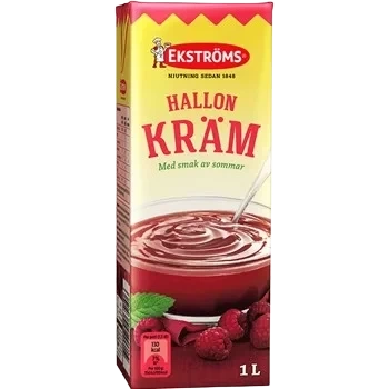 Hallonkräm