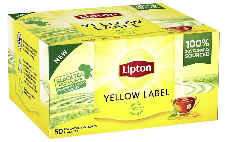 Lipton yellow label te 50poser