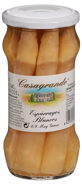Asparges hvit  540g