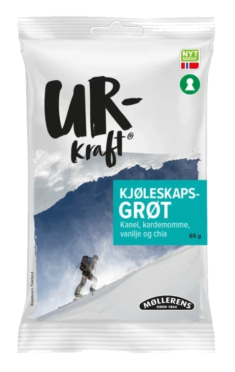 Kjøleskapsgrøt m/Chia 65g Urkraft