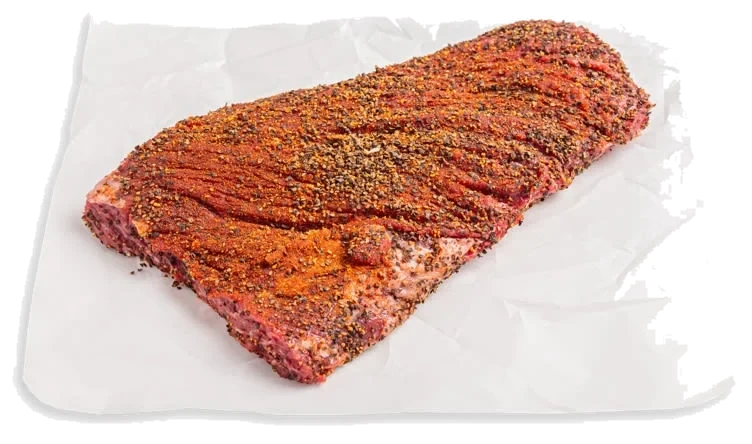 Angus Skirt Steak Coffee-Rub pr Kg