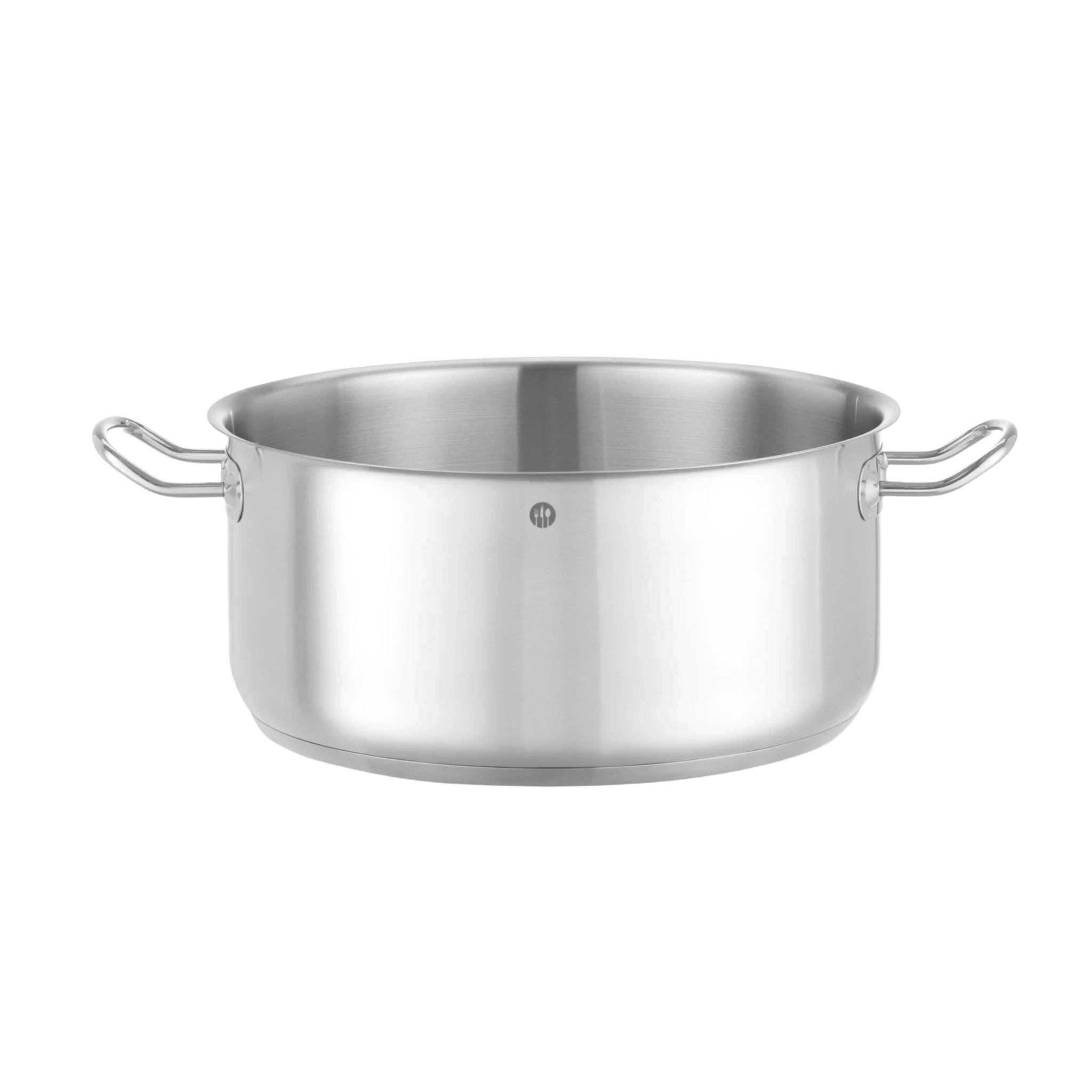 Lav gryde rustfrit stål uden låg