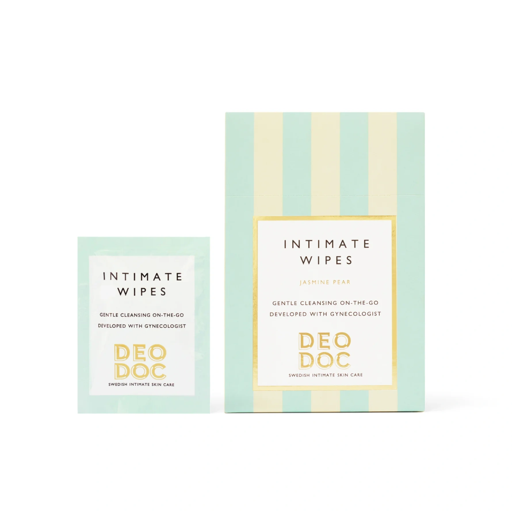 DeoDoc Intimate Wipes Jasmine Pear 10 pcs