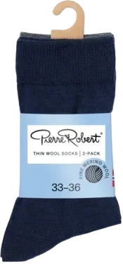 PIERRE ROBERT GROUP AS Thin Wool Socks Kids X2