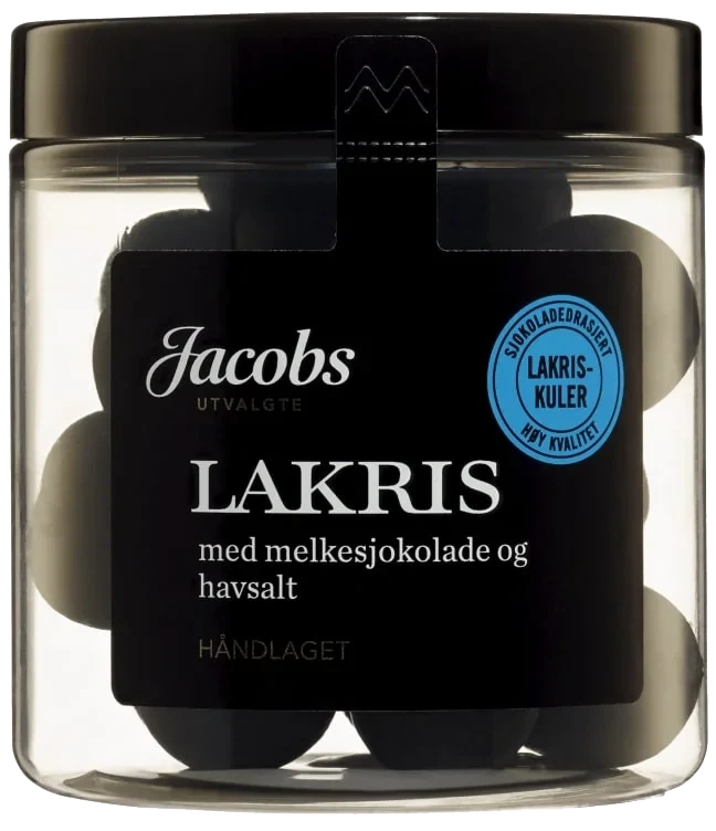 Lakriskuler m/melkesjoko/havsalt 150g Jacobs