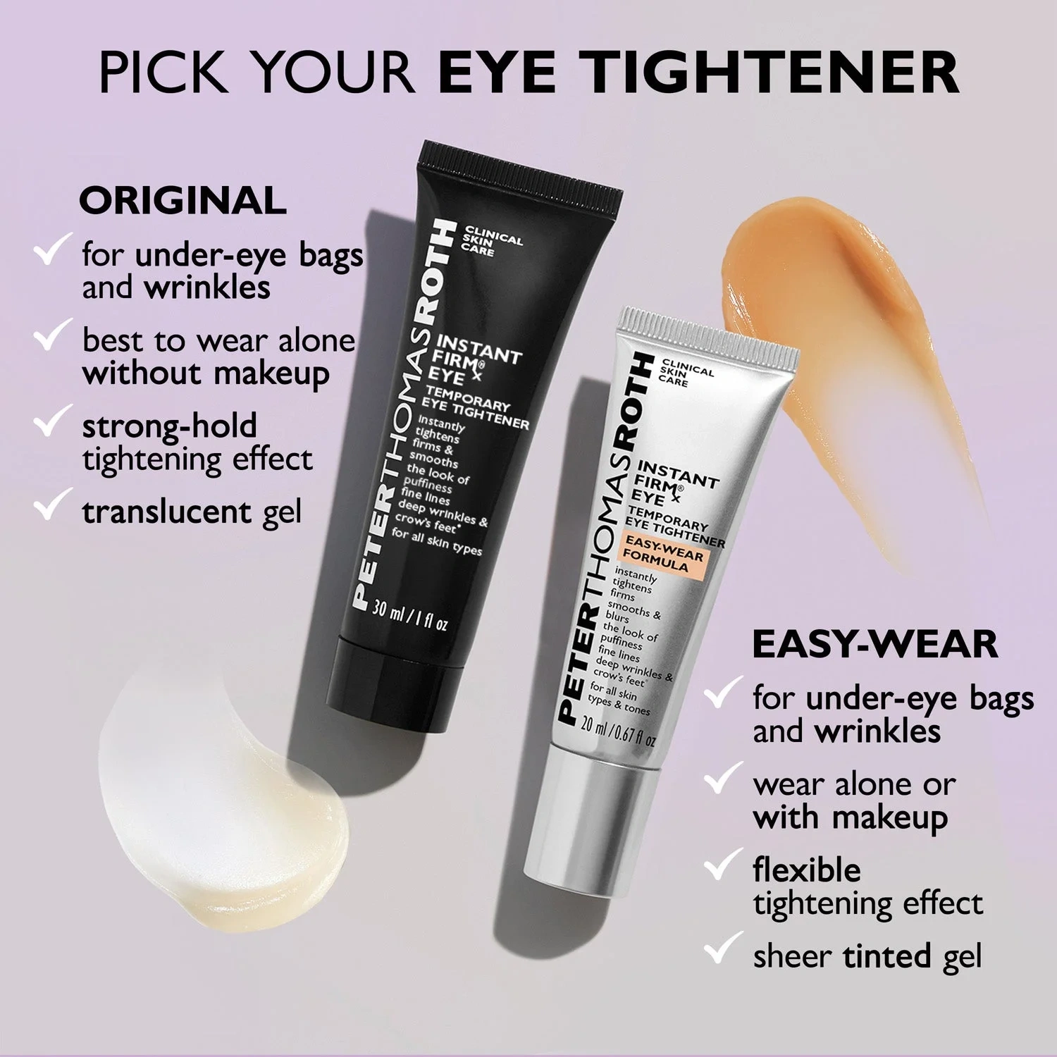 Peter Thomas Roth Instant FIRMx® Eye Temporary Eye Tightener Easy-Wear + Brush