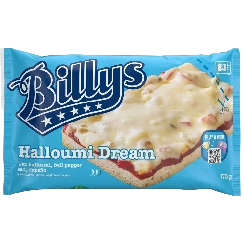 Pan Pizza Halloumi Dream