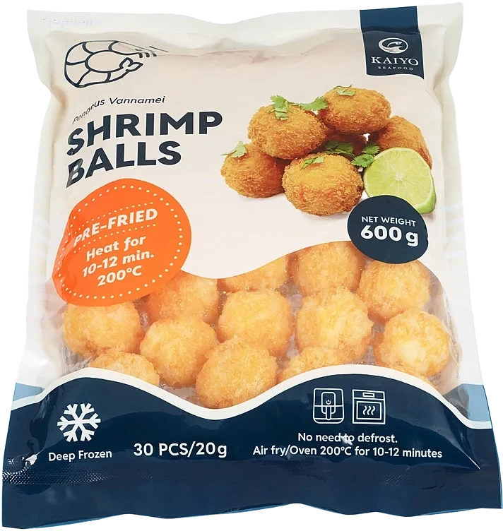 Frityrstekt Scampi Baller 20 g (600g Pose)